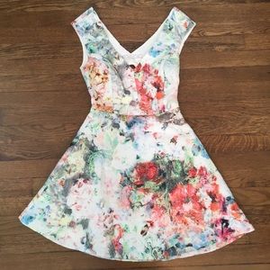 Zara Trafaluc Floral Dress